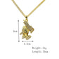 Fashion Gold Jewelry Long Chain Necklaces Unisex
